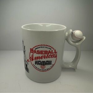 Greenfield Village Lah De Dahs Vintage Baseball Spinner Mug Coffe Cup America